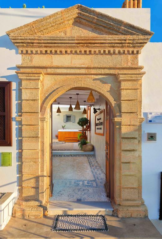 Lindos Shore Summer House With Jacuzzi And Sea View !!! Экстерьер фото